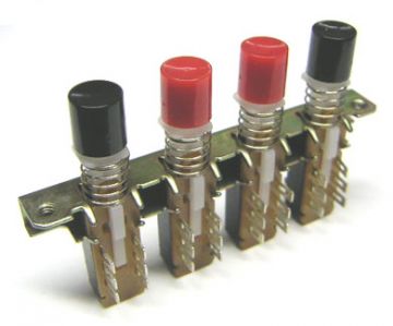 Williams/Bally 4-Button Service Assembly